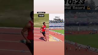 100 meter running  200 meter running  viral video  athletics  army training  Olympic  short [upl. by Delacourt975]