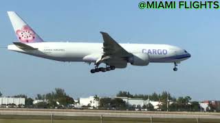 Plane spotting at Miami International Airport on March 5 2023 [upl. by Adnuahsal84]