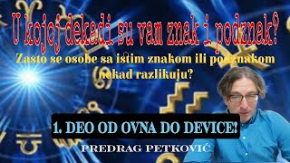 PREDRAG PETKOVIĆ U KOJOJ DEKADI JE VAŠ ZNAK I PODZNAK OD OVNA DO DEVICE 1 DEO [upl. by Nomael377]