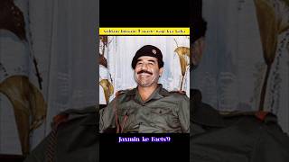 Saddam hussain ne akhiri alfaz kya bole the facts shorts islam [upl. by Vernice34]