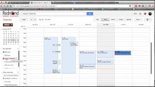 Managing Multiple Google Calendars and adding events to shared Google Calendars [upl. by Huskey328]