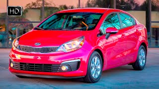 2017 Kia Rio Sedan Exterior  Interior Design Overview amp Road Drive HD [upl. by Enrev906]