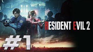 Resident Evil 2 2019  Lets Play  Leon Scott Kennedy  Parte 1 [upl. by Eleira]