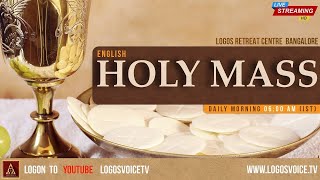 Holy Mass  English   Holy Mass  22  November 2024  Logos Retreat Centre Bangalore [upl. by Ruzich237]