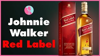 Johnnie Walker Red Label  Blended Scotch Whisky Review [upl. by Anairt]