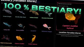 100 FORSAKEN SHORE BESTIARY  FISCH [upl. by Erickson]