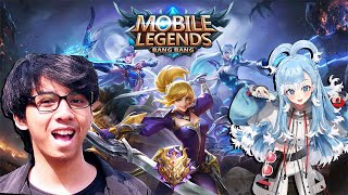 AKU PUSH RANK BERSAMA MEREKA Mobile Legends [upl. by Aralomo]