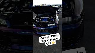 Midnight Purple Nissan Skyline Gtr RB26dett shorts carenthusiast nissan godzilla [upl. by Datnow]