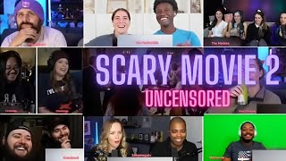 DONT LAUGH CHALLENGE SCARY MOVIE 2 REACTION [upl. by Laubin632]