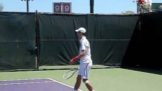 Novak Djokovic serve  slow motion [upl. by Hynes]