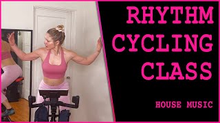 Rhythm Cycling Class  House Music  45 Minutes  Suitable For Beginners  Disclosure Boiler Room [upl. by Nethsa]