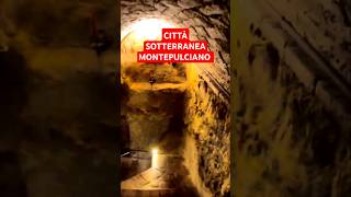 Montepulciano SEGRETA Cosa Nasconde la Città Sotterranea [upl. by Yntirb]