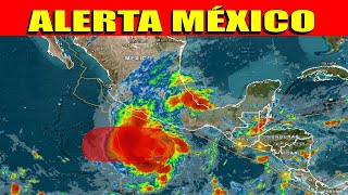 🚨LLUVIAS EN MÉXICO POR TORMENTA KRISTY CDMX Puebla Veracruz Oaxaca SanLuisPotosí Hidalgo MX [upl. by Luthanen451]