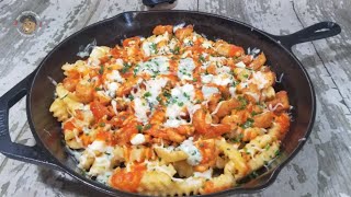 Loaded Buffalo Chicken Fries Recipe true next level Fries [upl. by Sucul]