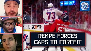 The Capitals should forfeit before Game 4 against Rangers  Bandwagon Blueshirts [upl. by Ardnalak]