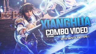 SOULCALIBUR VI  KAYANES XIANGHUA COMBO VIDEO with INPUTS amp TIPS [upl. by Elrahc137]