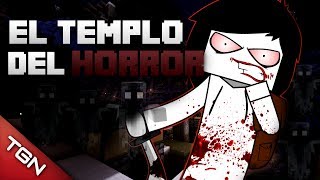 MINECRAFT EL TEMPLO DEL HORROR [upl. by Enilamme]