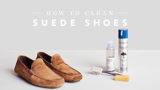 How to Clean Suede Shoes  Nordstrom Expert Tips [upl. by Mctyre]