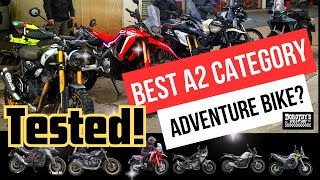 Which A2 Adventure Bike Is The BEST Offroad and OnRoad TEST with Dorothys Speed Shop [upl. by Jade20]