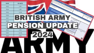 British Army Pension Increase and McCloud Remedy Information 2024 [upl. by Katya]