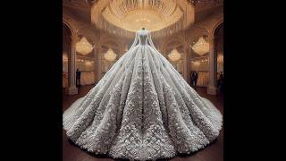 Nice Ball gowns 👗💕wedding gowns fancy gowns beautiful princess gowns 💞trending ytshorts 💗🌹 [upl. by Namron668]