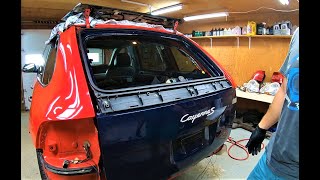 Porsche Cayenne S Rear Hatch Replacement [upl. by Marrissa]