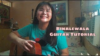 BINALEWALA Michael Libranda Guitar Tutorial  Easy Chords  Strumming [upl. by Berkley]