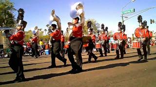 Fiesta Bowl Parade 2009 Parkway Central High School Marching Band [upl. by Nell]