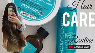 Moroccanoil Weightless Hydration Hair mask for dry and long hair  Saturday Hair Care [upl. by Lathrope610]