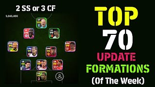 Top 70 Formations Update This Week In eFootball 2024  All Formations Update This Week in eFootball [upl. by Annahsor983]