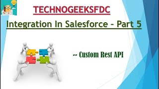 Custom Rest API In Salesforce  Integration Series Part 5 [upl. by Nahsar643]