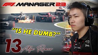 HAAS ARE A CRASH MAGNET F1 Manager 23  Part 13  Dutch GP [upl. by Dewar]