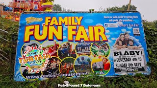 Blaby Leicester Funfair September 2024 presented by Barkers Amusements WorldFunfairMonth [upl. by Auhsoj11]