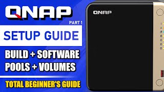 QNAP NAS Setup Guide 2024  FIRST TIME SETUP Part 1 [upl. by Iolanthe]