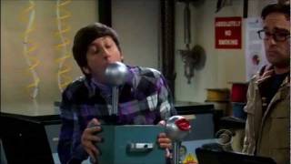 The Big Bang Theory  S05E03  Howard and Raj kiss [upl. by Kiernan]