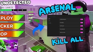 NEW Arsenal Script  Silent Aimbot  Kill All  PASTEBIN [upl. by Tecu]