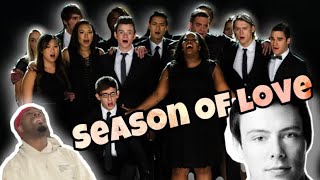 Glee  Seasons of Love Full Performance REACTION [upl. by Hess406]