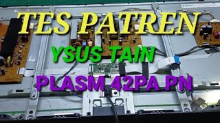 TEST PATTERN TV PLASMA LG [upl. by Aicemak]