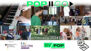 Sommercamp DOKU 2024  POP TO GO Brandenburg [upl. by Kelula755]