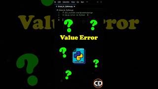 Value Error in Python python programming coding [upl. by Ogilvie]