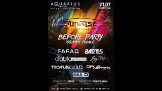 BEFORE SUNRISE FESTIVAL 2016  AQUARIUS KOŁOBRZEG  PAUL D [upl. by Dudden]