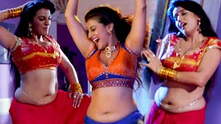 Akshara Singh Hot Saree amp Navel  Sudh Deshi Maal Item Songs Compilation [upl. by Suivatnom141]