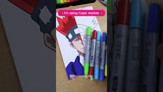 Pencils VS Markers DRAWING  Dot Barrett ✨  Part 2 shorts mashle mashlemagicandmuscles anime [upl. by Einwat]