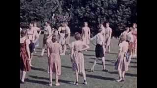 Folk Dancing in the Middlebury German School in the 40s [upl. by Nanine]