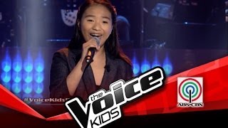 The Voice Kids Blind Philippines Audition quotTattoed Heartquot by Arianna [upl. by Aitnohs]