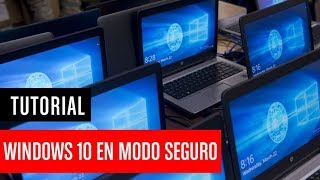 Cómo iniciar Windows 10 en Modo Seguro [upl. by Horner]