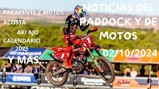 NOTICIAS DEL PADDOCK Y DE MOTOS  02102024 [upl. by Jonathon]