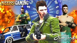 Lets Rob a Casino  GTA Cinematic Diamond Casino Heist Part 4 [upl. by Gausman]