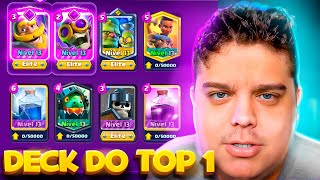 ESSE FOI O DECK TOP 1 DO MUNDO NA TEMPORADA [upl. by Adur]