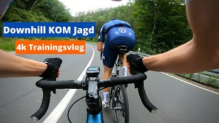 Downhill KOM Jagd  Rennradvlog in 4K [upl. by Ylac548]